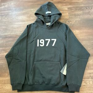 New Authentic Fear of God Essentials 1977 Hoodie SS22 Size Medium
